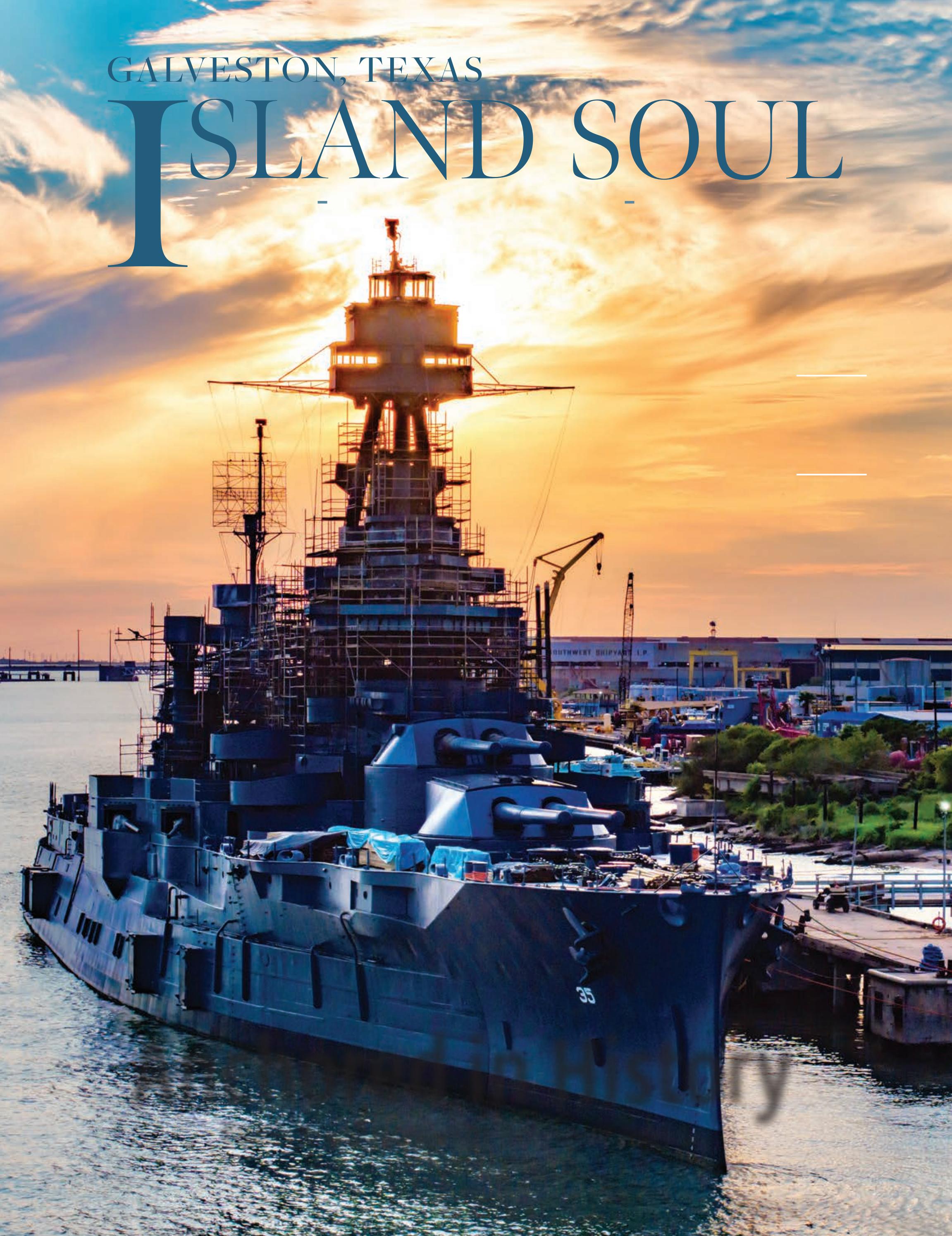 The cover of Island Soul magazine